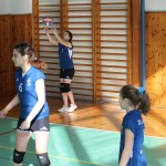Starší žákyně (zleva Kristýna Breinlová, Kristýna Floriánová, Michaela Pecoldová)