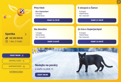Tipsport sázky online mobil